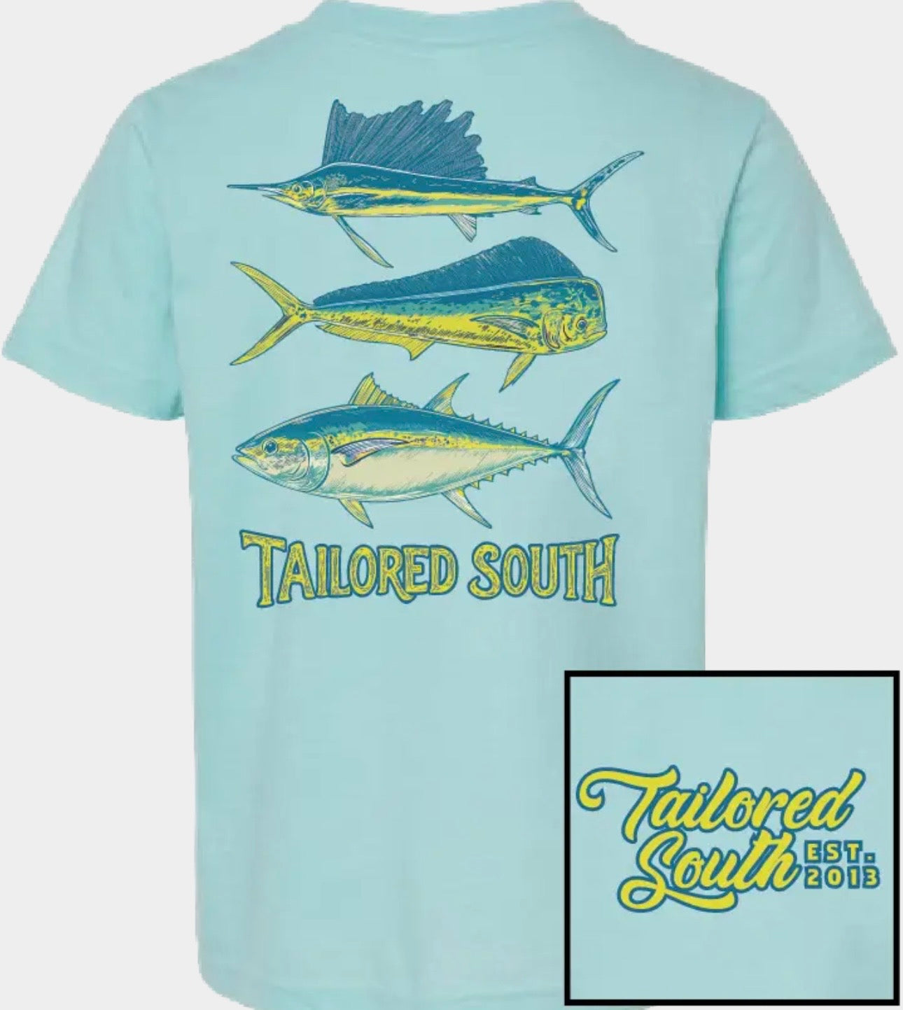 Tailored South Offshore Fishing Graphic Tee