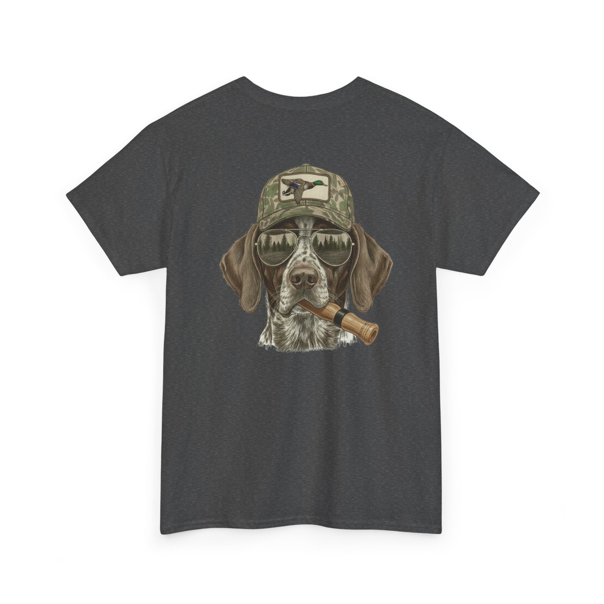 Duck Call Dog T-Shirt – Waterfowl Hunting Graphic Tee