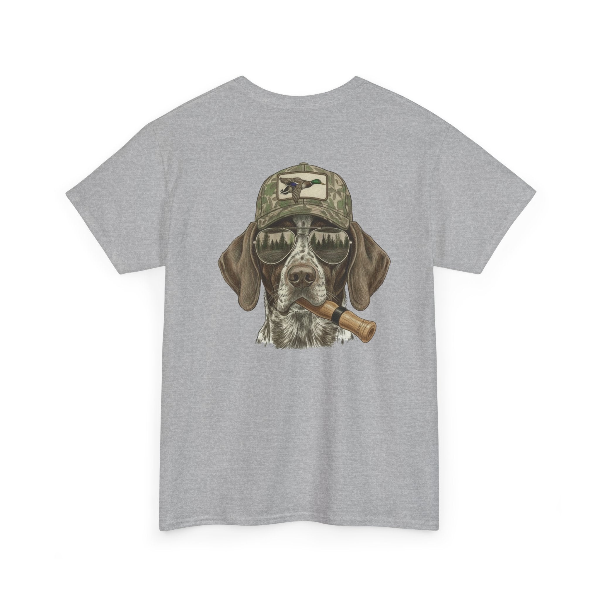 Duck Call Dog T-Shirt – Waterfowl Hunting Graphic Tee