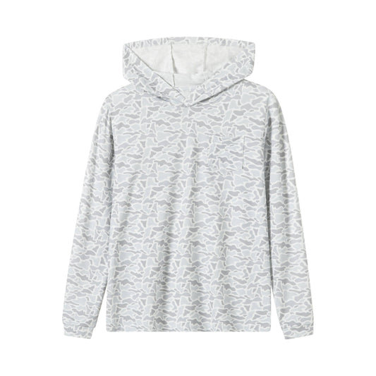 Polar Camo Bamboo Hoodie