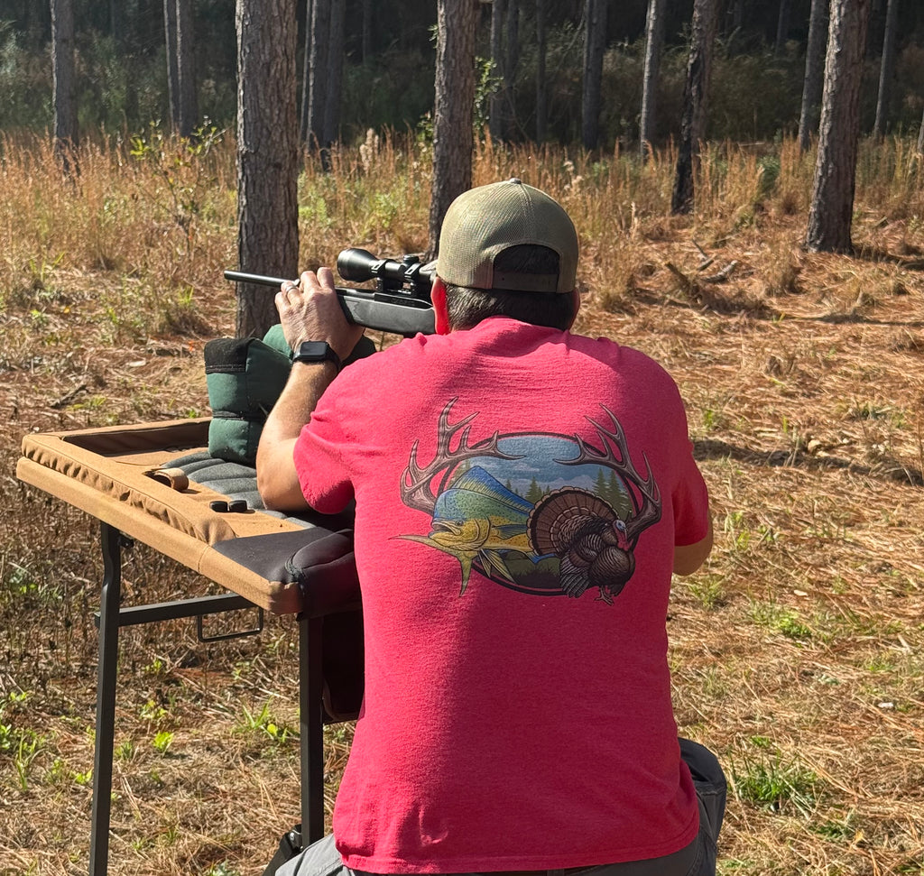 Antler, Turkey & Mahi T-Shirt – Outdoor Lifestyle Graphic Tee