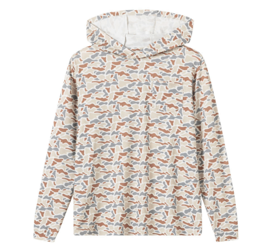 Woodland Camo Bamboo Hoodie
