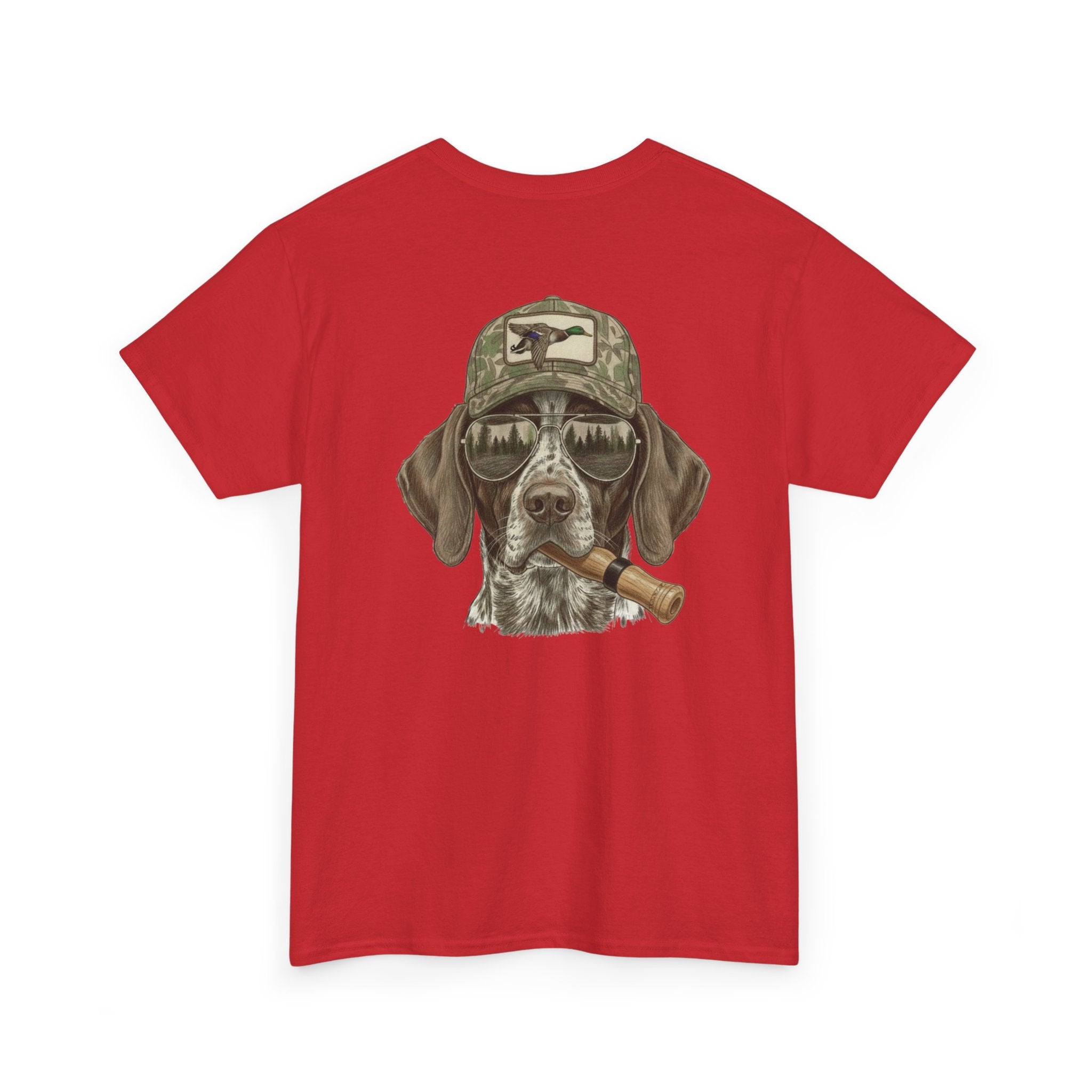 Duck Call Dog T-Shirt – Waterfowl Hunting Graphic Tee