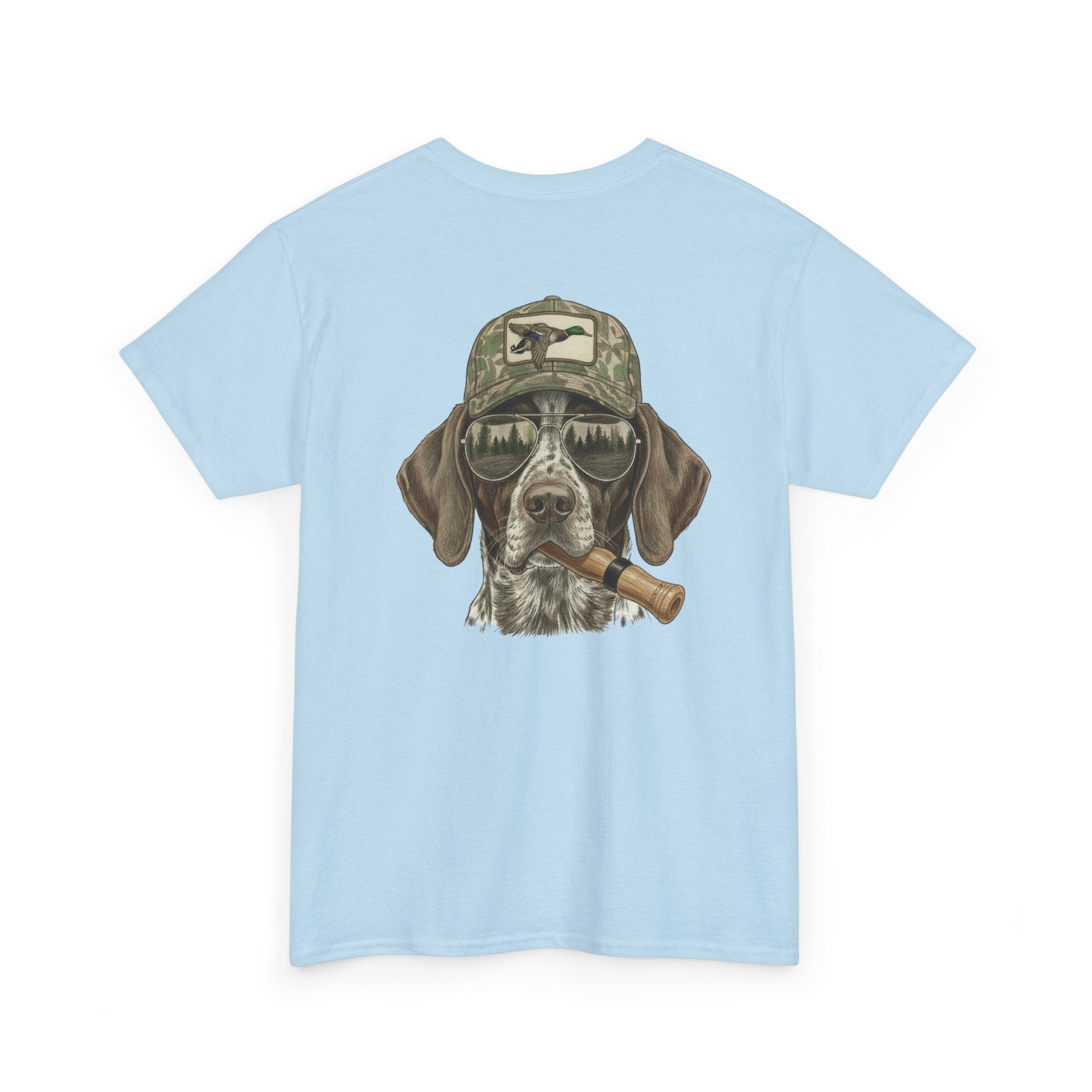 Duck Call Dog T-Shirt – Waterfowl Hunting Graphic Tee