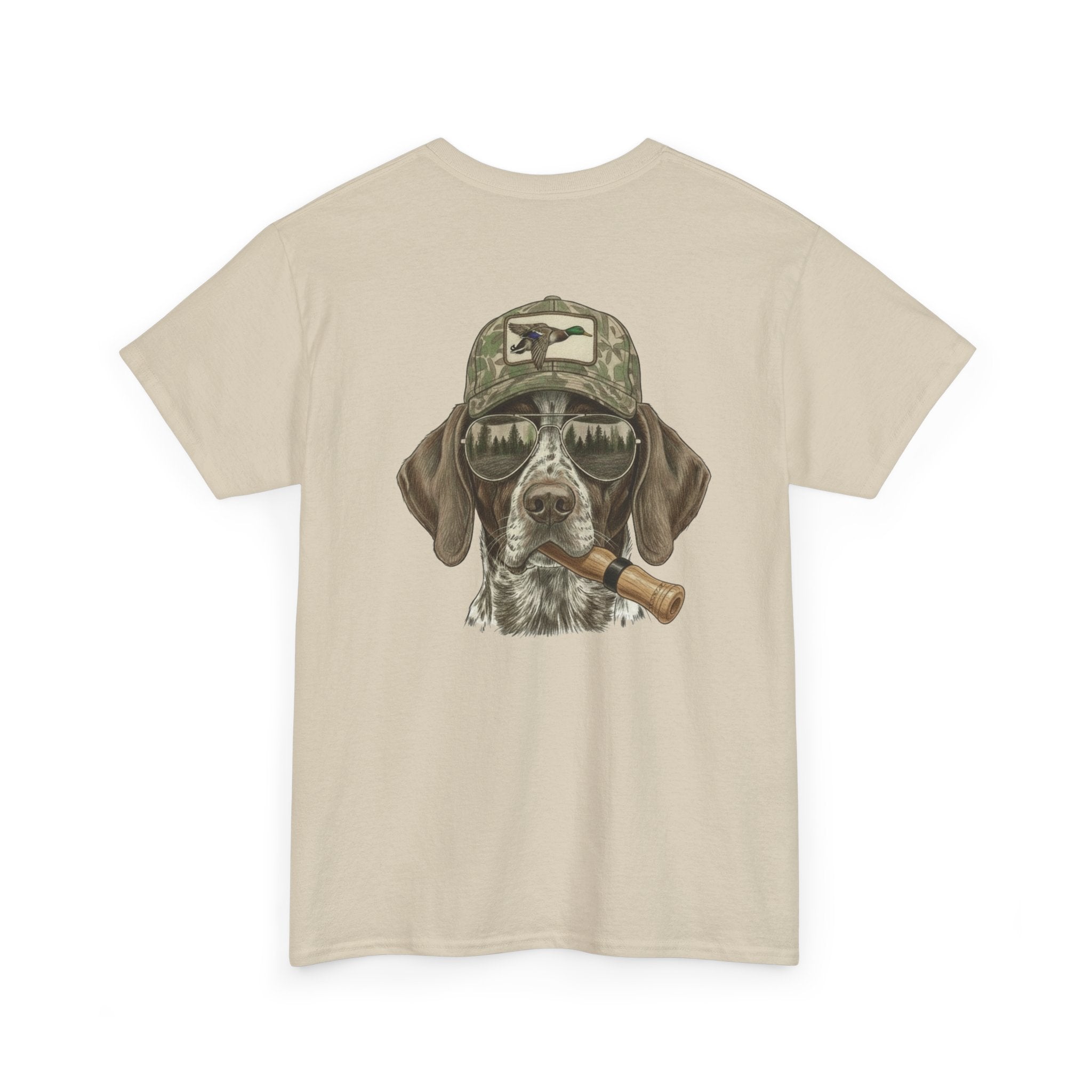 Duck Call Dog T-Shirt – Waterfowl Hunting Graphic Tee