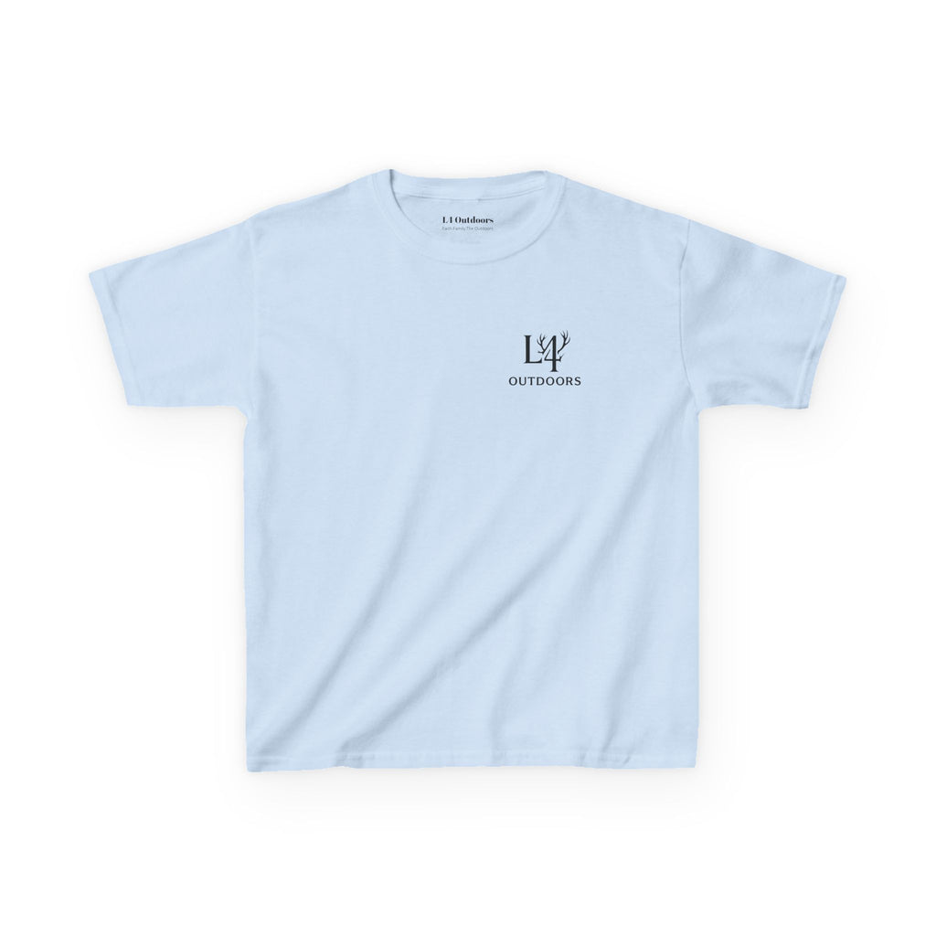 Born Free. Hunt Free. Kids T-Shirt | Youth Patriotic Hunting Graphic Tee