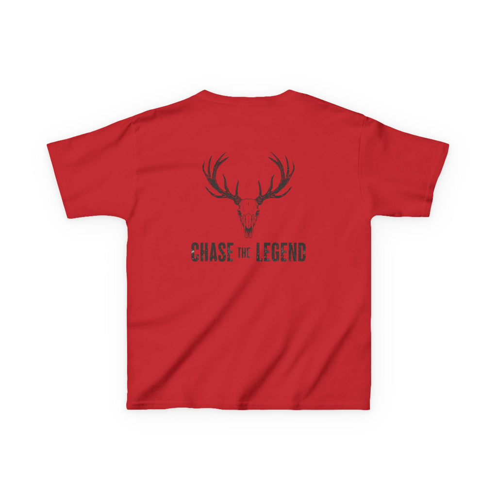 Chase the Legend Kids T-Shirt | Youth Hunting Antler Graphic Tee