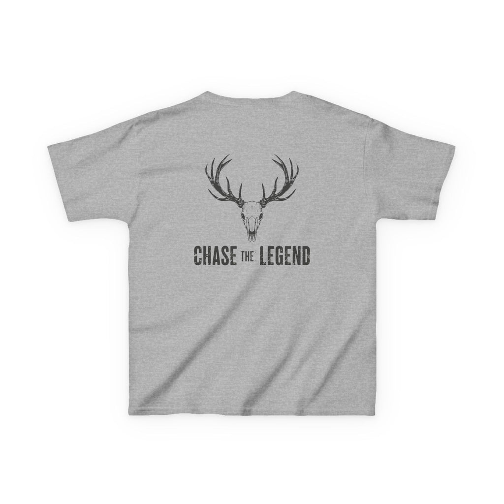 Chase the Legend Kids T-Shirt | Youth Hunting Antler Graphic Tee