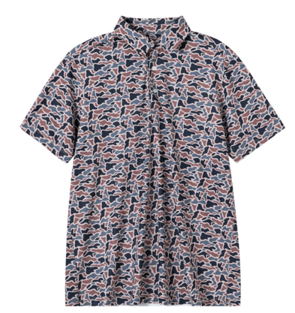 Boys River Camo Polo