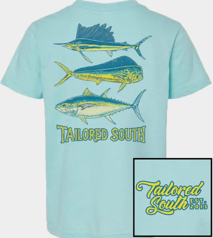 Tailored South Offshore Fishing Graphic Tee