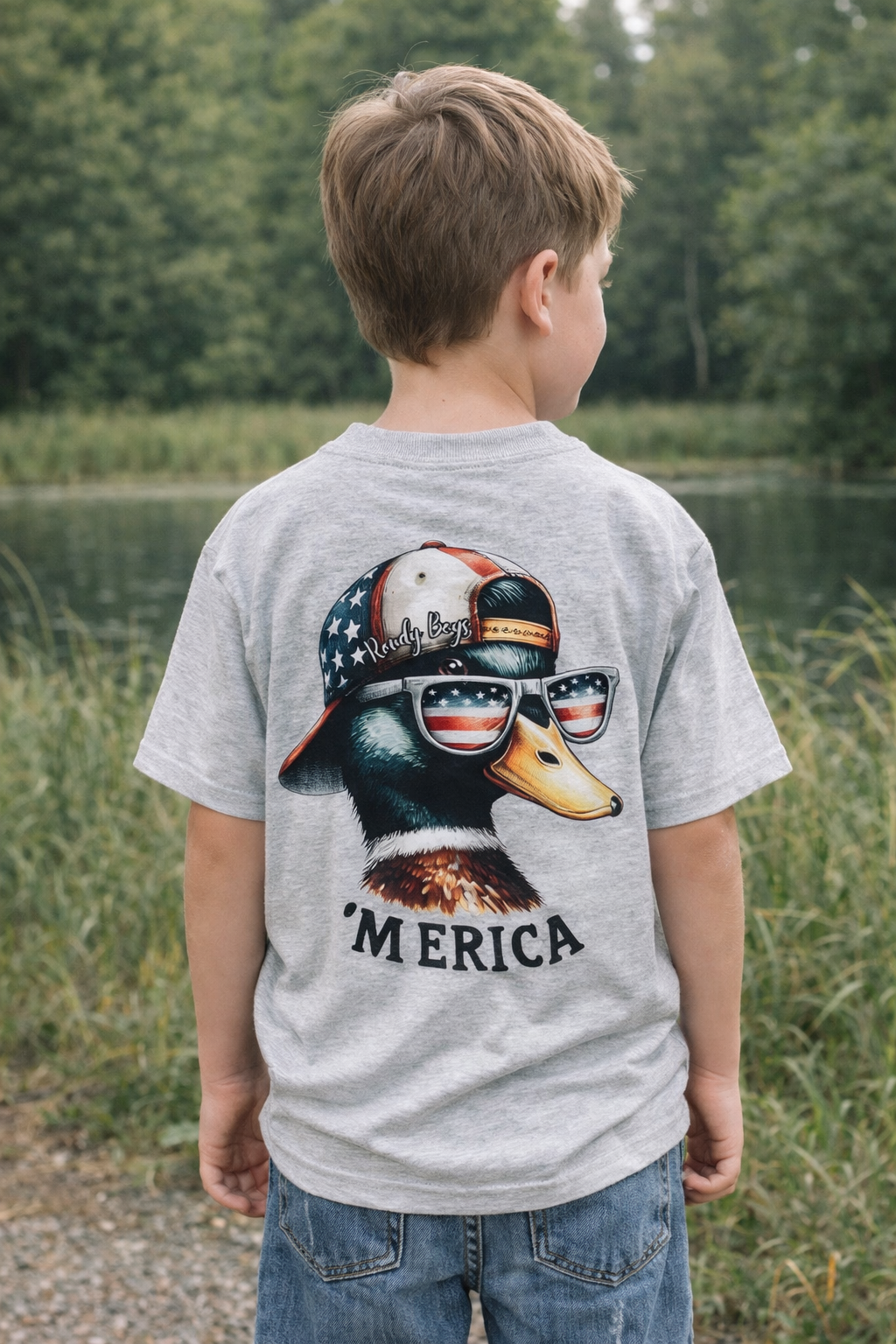 'Merica Duck Youth Tee