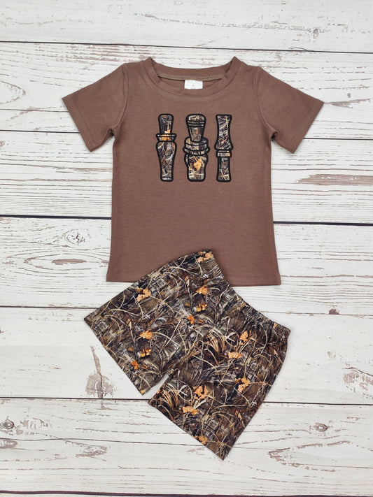 Duck Call Camo Boys Set